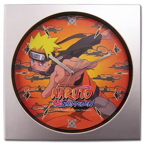 Naruto Shippuden Naruto Wall Clock