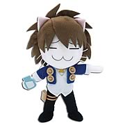 Black Cat Train Cat Form Plush