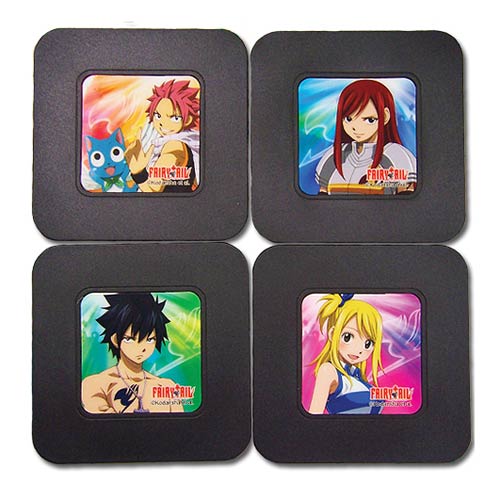 Fairy Tail Coasters 4-Pack