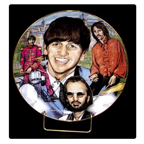 Ringo Starr 8 1/8-inch Plate