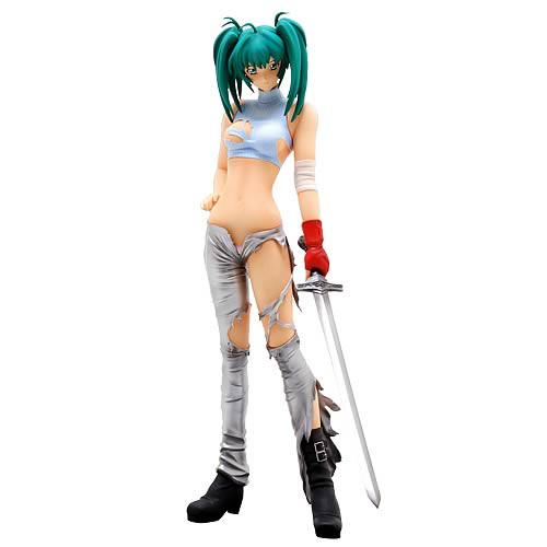 Ikki Tousen Ryofu Housen Silver Battle Version Statue