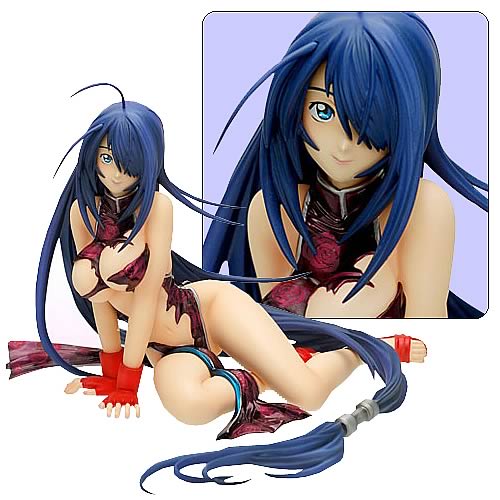 Ikki Tousen Kanu Unchou Damaged China Dress Statue
