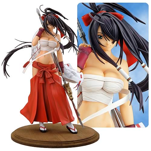 Ikki Tousen Dragon Destiny Kanu Comic Version Statue