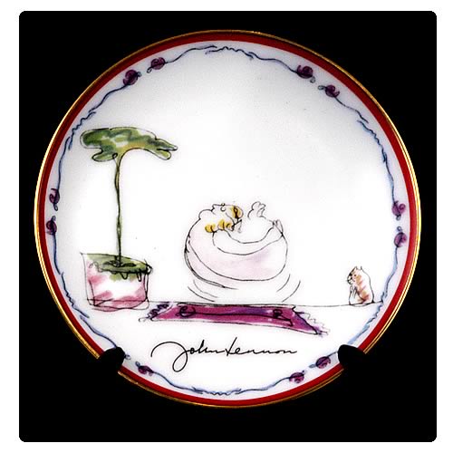 John Lennon Feeling Good 3 1/4-inch Plate