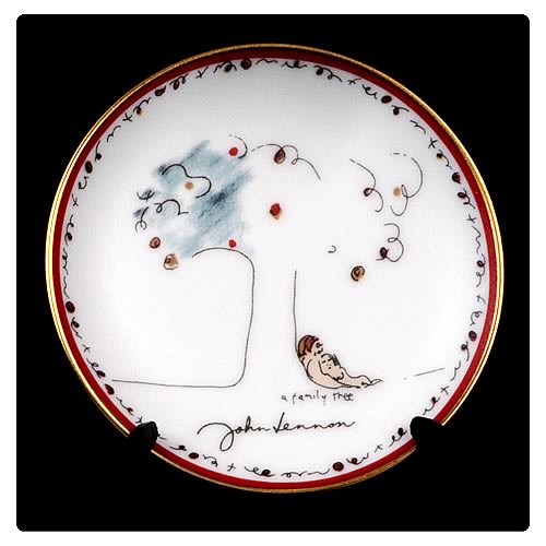 John Lennon Family Tree 3 1/4-inch Plate