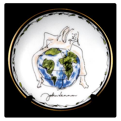 John Lennon Imagine 3 1/4-inch Plate