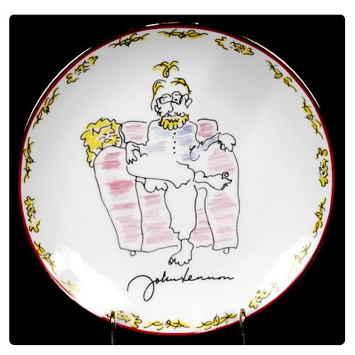 John Lennon Why Not? 8 1/8-Inch Plate