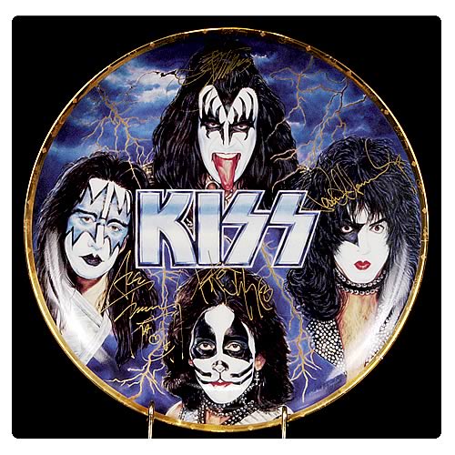 KISS 10 1/4-inch Artist Proof Signed Plate