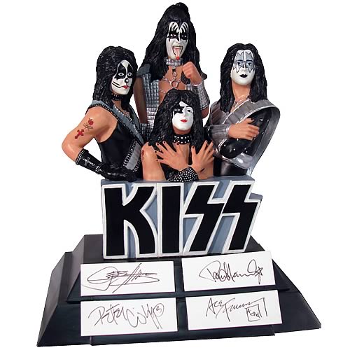 KISS 10-Inch Signed Figurine