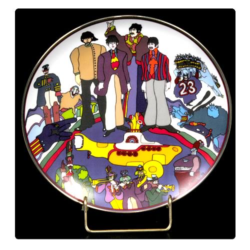 The Beatles All Together Now 8 1/8-inch Plate