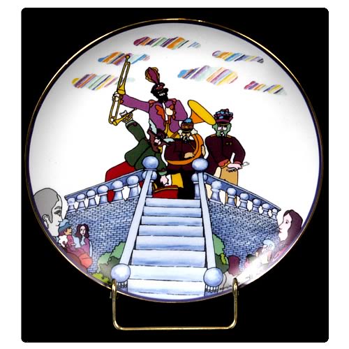 The Beatles Pepperland 8 1/8-inch Plate