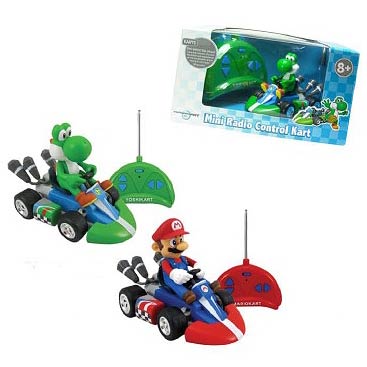 Super Mario Kart Wii Small Remote Control Car Half Case