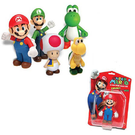 Super Mario Bros. 5-Inch Action Figure Case