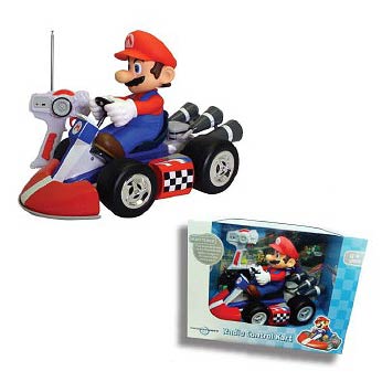 Super Mario Mario Kart Wii Mario Remote Control Kart Vehicle