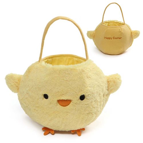 Baby Chick Plush Easter Basket