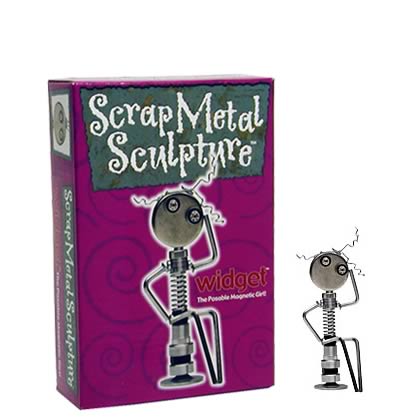 Widget Scrap Metal Sculpture