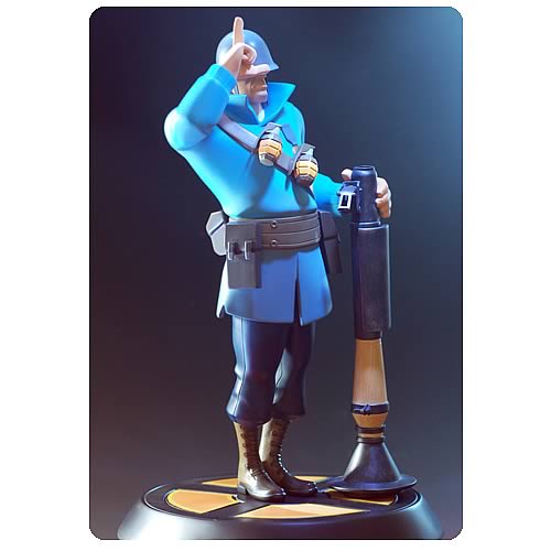 Team Fortress 2 Blue Soldier Statue