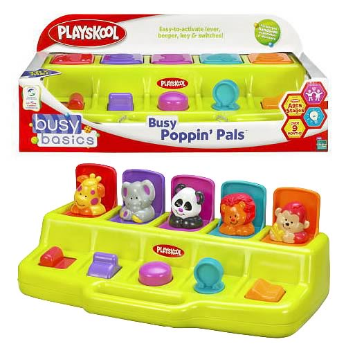 Playskool Busy Poppin’ Pals (Colors May Vary)
