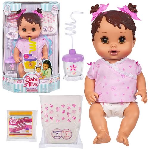 Baby Alive Sip & Slurp Doll (Hispanic)
