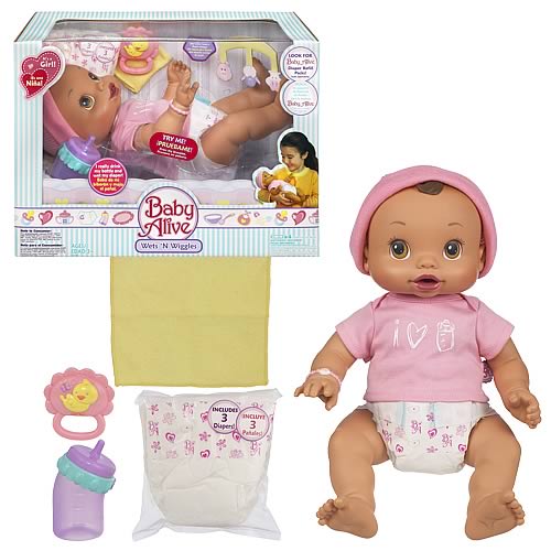 Baby Alive Wets & Wiggles (Hispanic Girl)