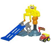 Tonka Chuck Crane Stunt Power Playard Playset