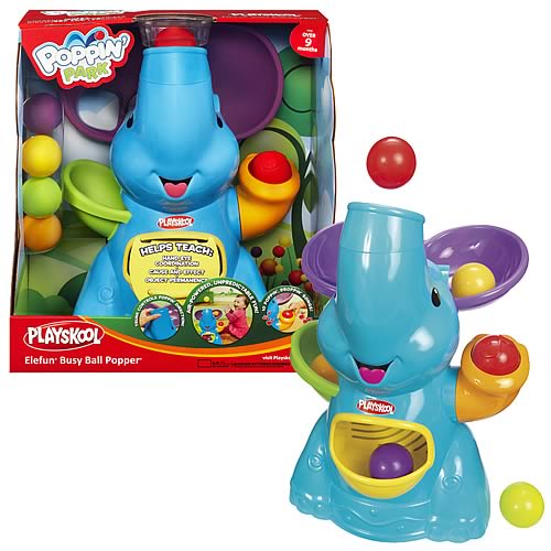 Playskool Poppin Park Elefun Busy Ball Popper