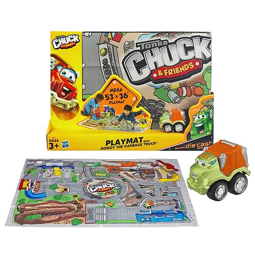 Tonka Chuck & Friends Playmat with Rowdy the Garbage Truck