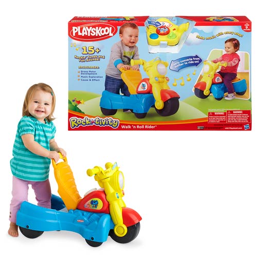 Playskool Rocktivity Walk N Roll Rider Blue