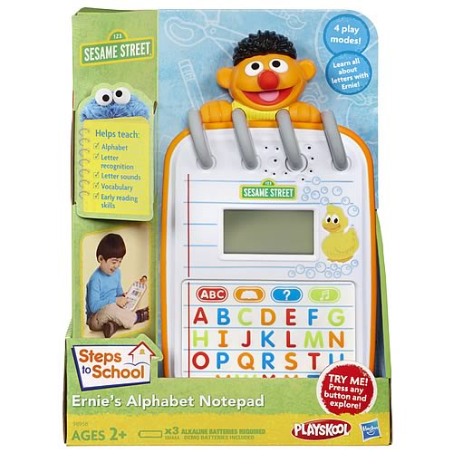 Sesame Street Ernie Alphabet Notepad