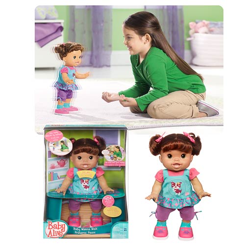 Baby Alive Baby Wanna Walk Brunette Doll