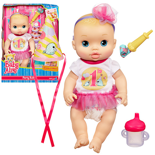 Baby Alive Party Baby Doll Blonde