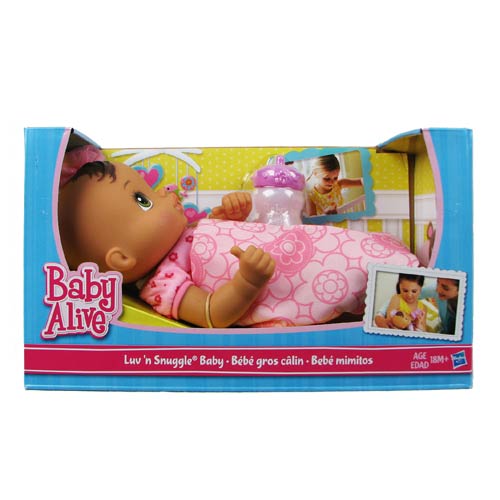 Baby Alive Luv n Snuggle Baby Doll Brunette