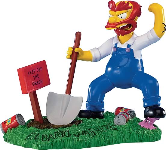 Simpsons Make Way for Willie! Mini Statue