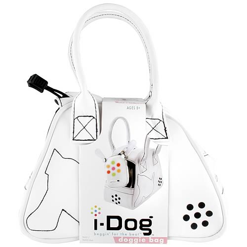 i-Dog Musical Robot Dog White Bag
