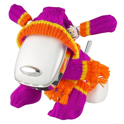 i-Dog Purple and Orange Chill Set
