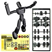 Stikfas Sample Pack Black Action Figure Kit
