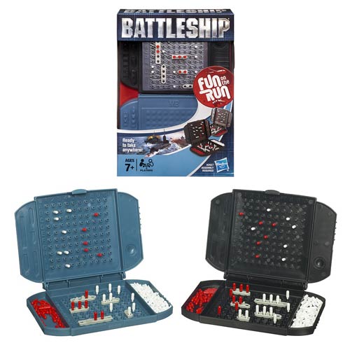 Battleship Fun On the Run Travel Game