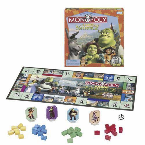 Monopoly Jr. Shrek 2 Game