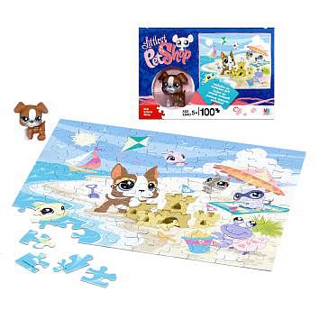 Littlest Pet Shop Special Puzzle with Exclusive Pet