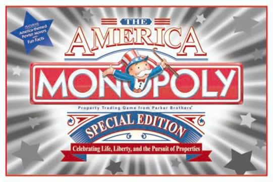 America Edition Monopoly