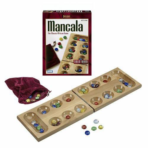 Deluxe Wood Folding Mancala