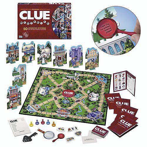 Clue Mysteries Game