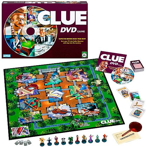Clue DVD Game