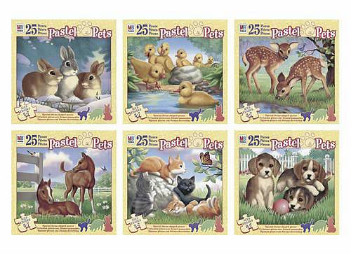 Pastel Pets Puzzle - 25 Pieces