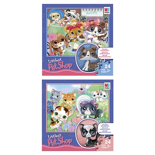 Littlest Pet Shop 24-Piece Puzzle with Exclusive Pet