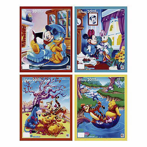 Disney Inlay Puzzle - 20 Pieces