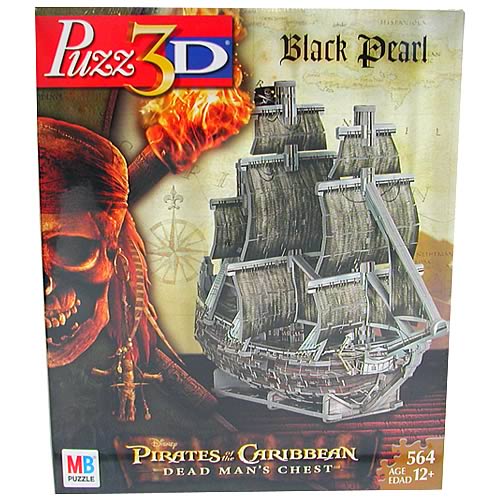 Puzz 3D Pirates of the Caribbean Black Pearl Puzzle