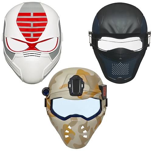 G.I. Joe Retaliation Masks Wave 2