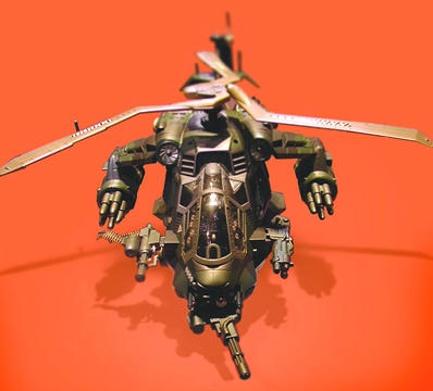 3.75in Night Attack Helicopter