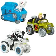 G.I. Joe Movie Rapid Rollers Vehicles Wave 1 Set